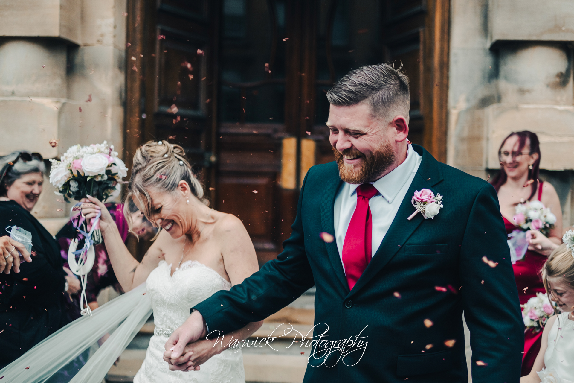 Wedding photography by Warwick Photography